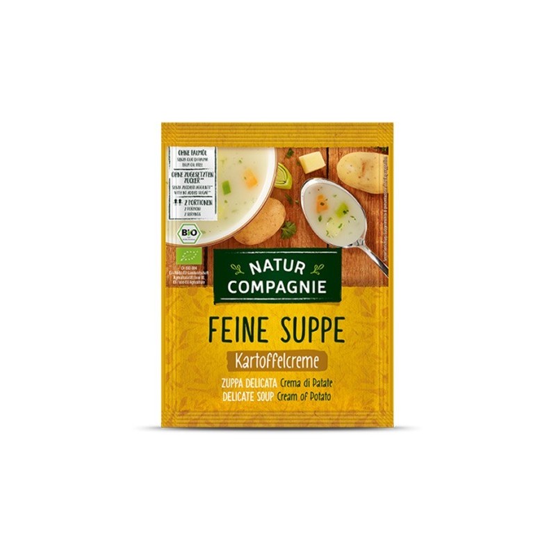 Supa Crema de Cartofi, Bio, 48 g Natur Compagnie