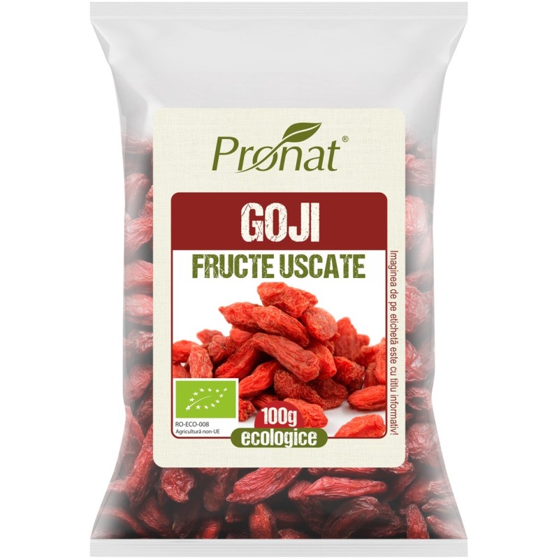 Goji Bio, Fructe Uscate, 100 g