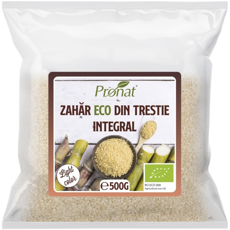 Zahar Bio Integral din Trestie, 500 g
