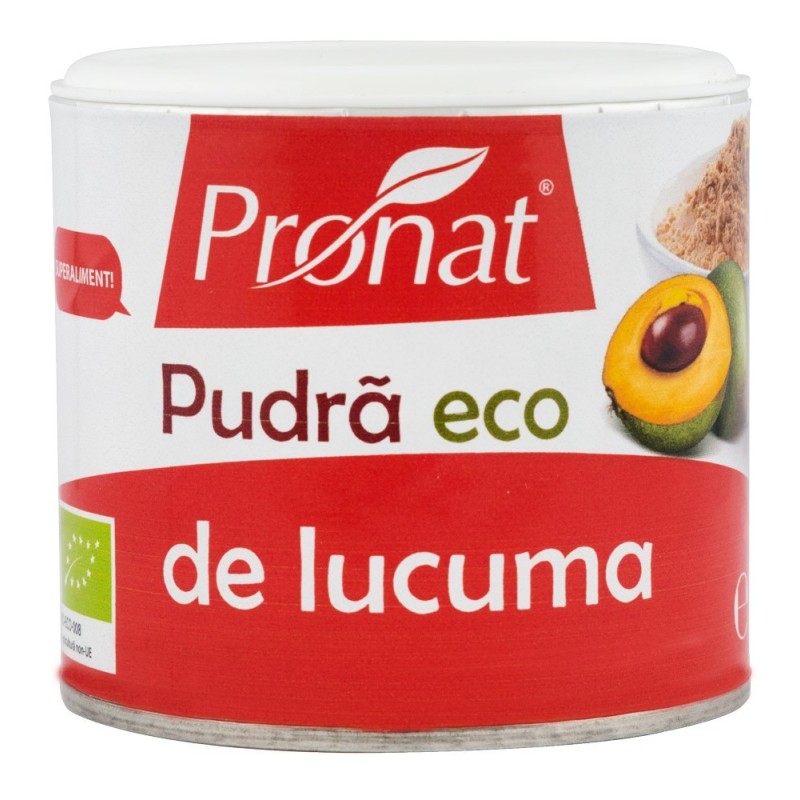 Pudra de Lucuma Bio, Pronat, 90 g