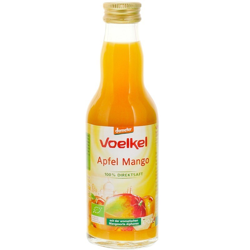 Suc Bio de Mere si Mango, 200 ml, Voelkel