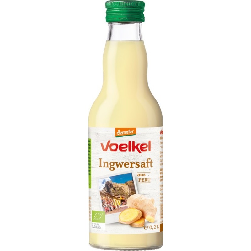 Suc Bio de Ghimbir 97%, 200 ml, Voelkel