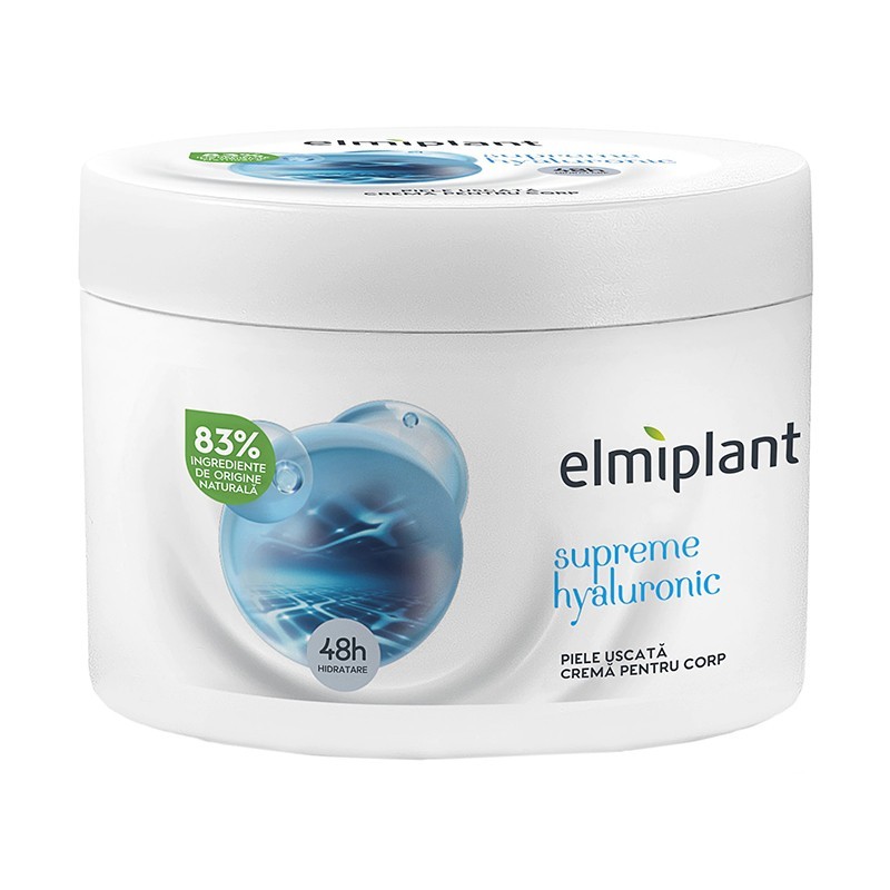 Crema de Corp Elmiplant Supreme, cu Acid Hialuronic, 250 ml