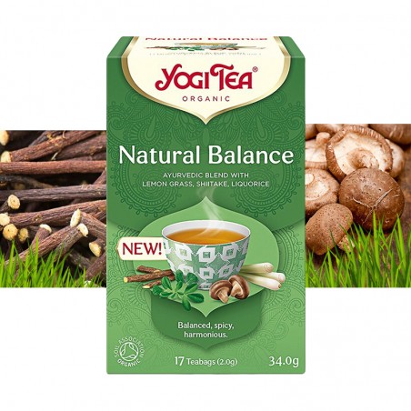 Ceai Bio Natural Balance, Yogi Tea, 34 g...