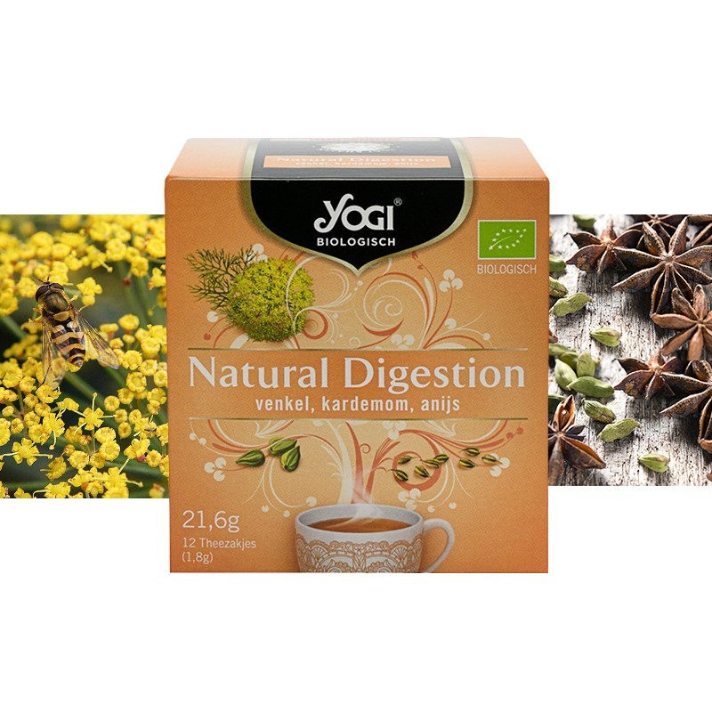 Ceai Bio pentru Digestie Naturala, Yogi Tea, 21.6 g