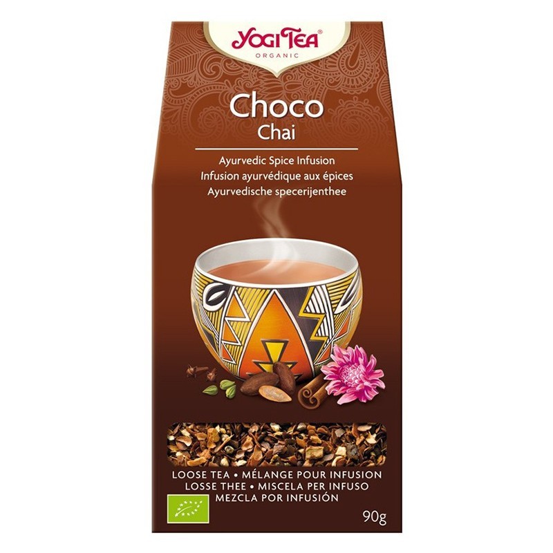 Ceai Bio Choco, Yogi Tea, Vrac, 90 g