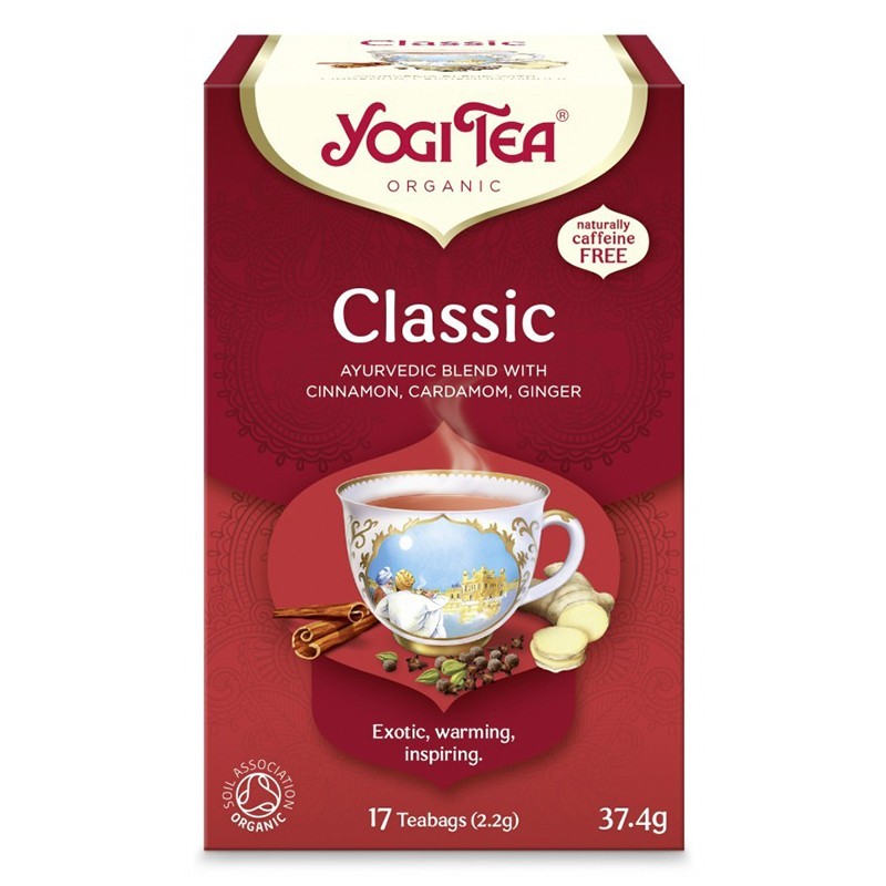 Ceai Bio Classic, Yogi Tea, 17 Plicuri, 37.4 g