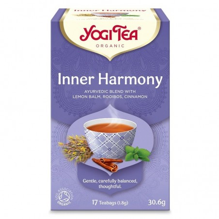 Ceai Bio Armonie Interioara, Yogi Tea, 17 Plicuri, 30.6 g...