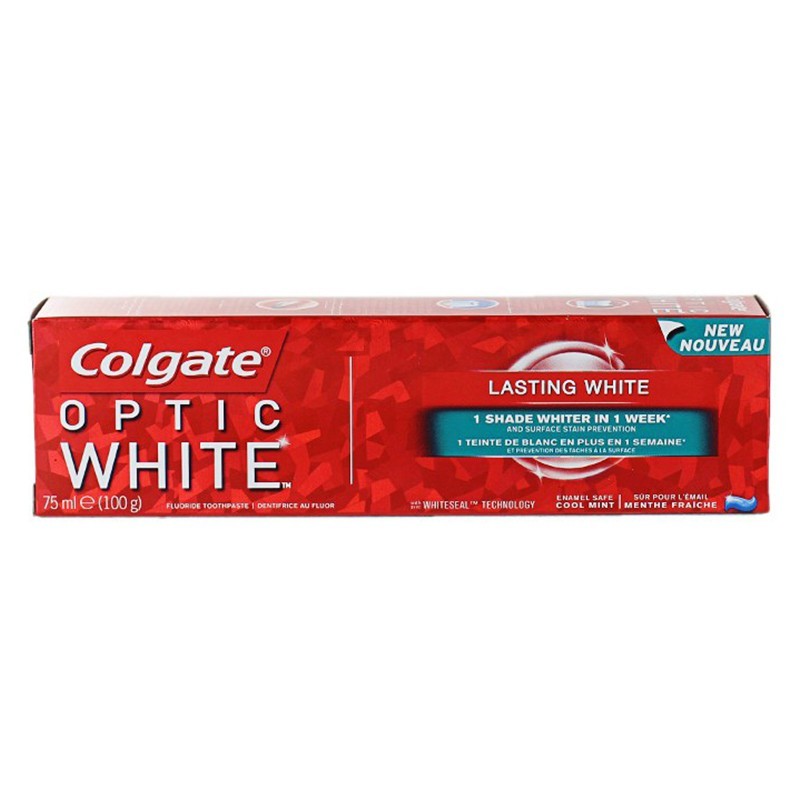 Pasta de Dinti Colgate Optic White Lasting White, 75 ml