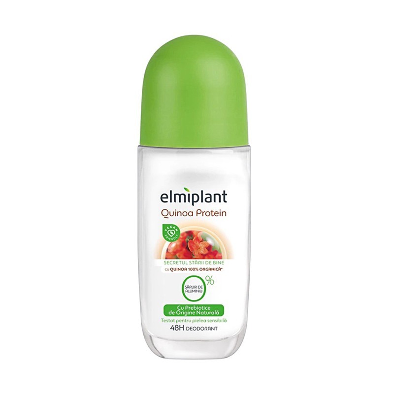 Deodorant Antiperspirant Roll-on Elmiplant Quinoa, 50 ml