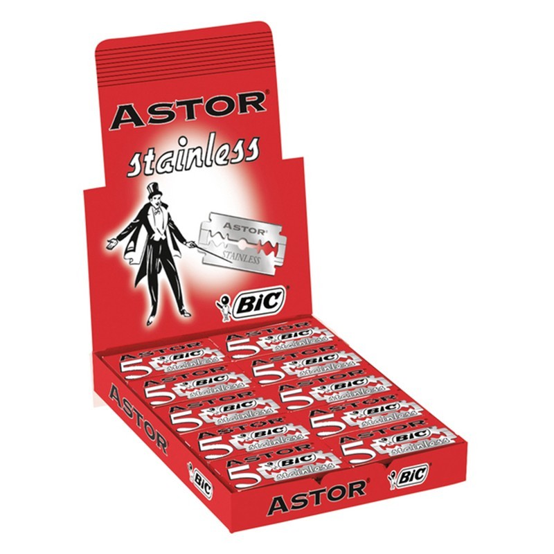 Lame de Ras Astor, Barbati, 20 x 5 Bucati Oferta Pret - Trada.ro