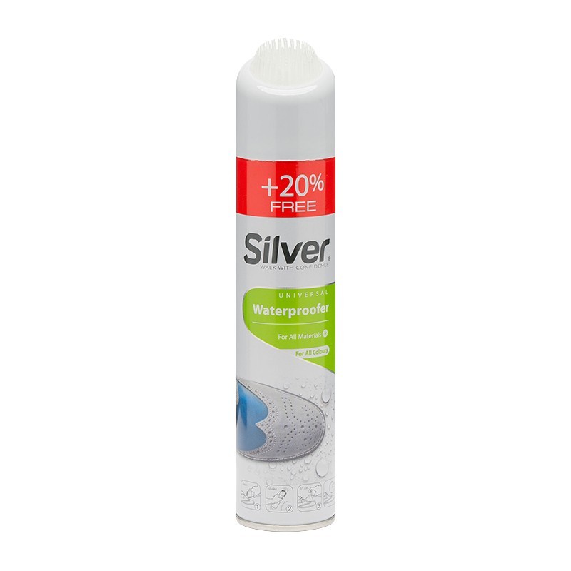Spray Impermeabilizare Pantofi/Imbracaminte, Silver, 300 ml