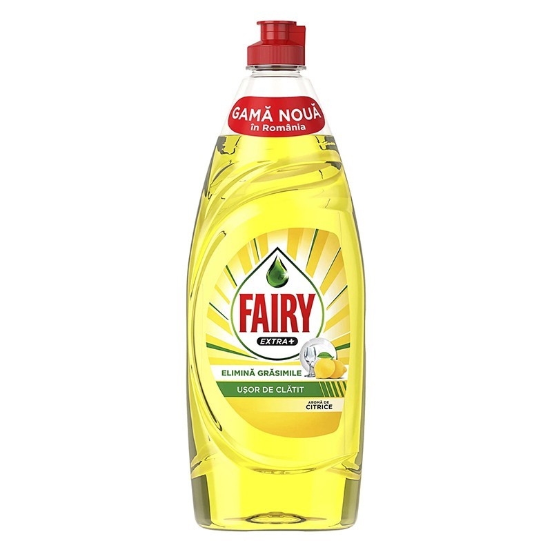 Detergent de Vase Fairy Extra Plus Citrice, 650 ml