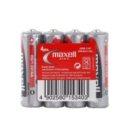 Baterie Zinc Mangan, Maxell, R6 AA 4 Bucati 1.5V