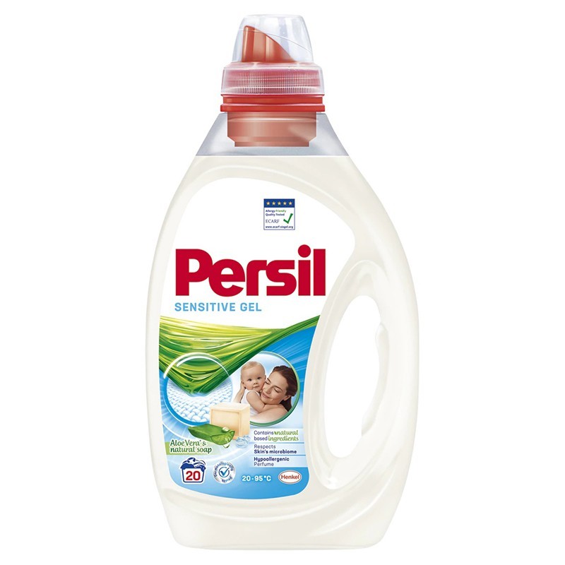 Detergent Lichid Persil Sensitive Gel, 20 Spalari, 1 l
