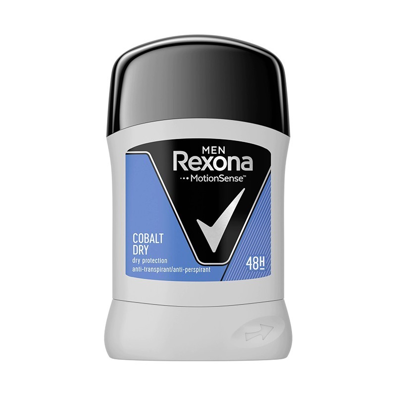 Deodorant Stick Rexona Men Cobalt Dry, pentru Barbati, 50 ml