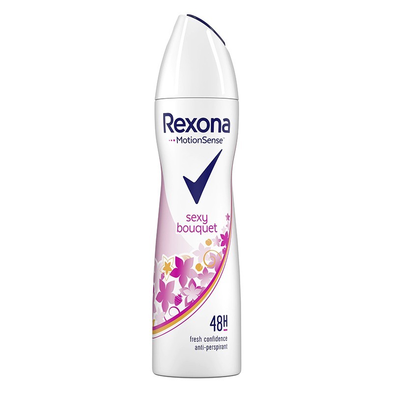 Deodorant Antiperspirant Spray Rexona Sexy Bouquet, pentru Femei, 150 ml
