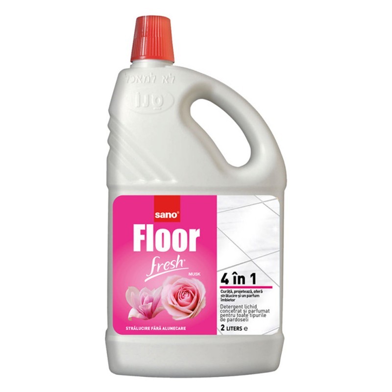 Detergent pentru Pardoseli Sano Floor Fresh Musk, 2 l
