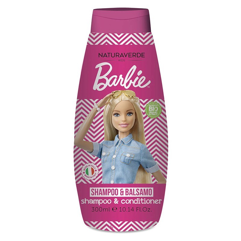 Sampon si Balsam Naturaverde Kids Barbie, pentru Copii, 300 ml