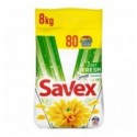 Detergent Automat Savex 2 in 1 Fresh, 80 Spalari, 8 Kg