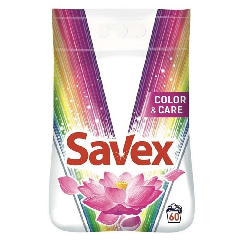 Detergent Automat Savex Color Care, 60 Spalari, 6 Kg