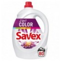 Detergent Lichid Savex 2 in 1 Color, 80 Spalari, 4.4 l