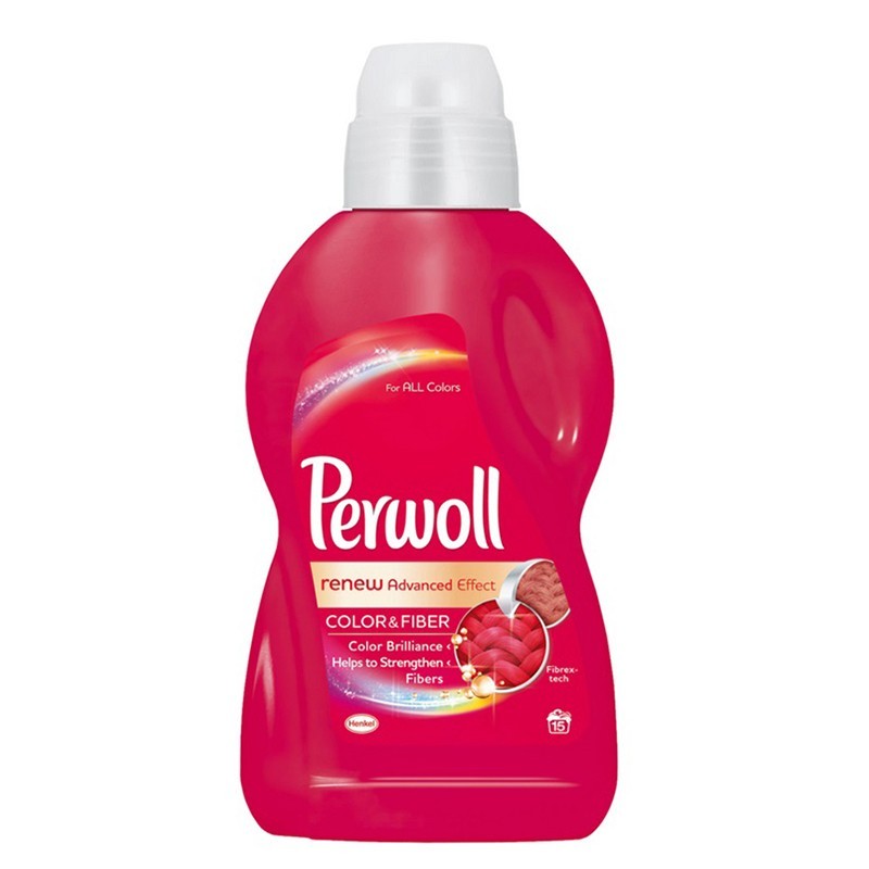 Detergent Lichid Perwoll Renew Color, 15 Spalari, 900 ml