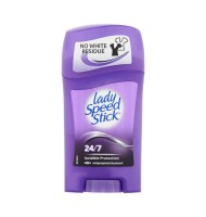 Deodorant Solid Lady Speed Stick, 24/7 Invisible, 45 g