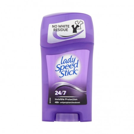 Deodorant Solid Lady Speed Stick, 24/7 Invisible, 45 g...