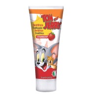 Pasta de Dinti Naturaverde Kids Tom & Jerry, cu Aroma de Capsuni, pentru Copii, 75 ml