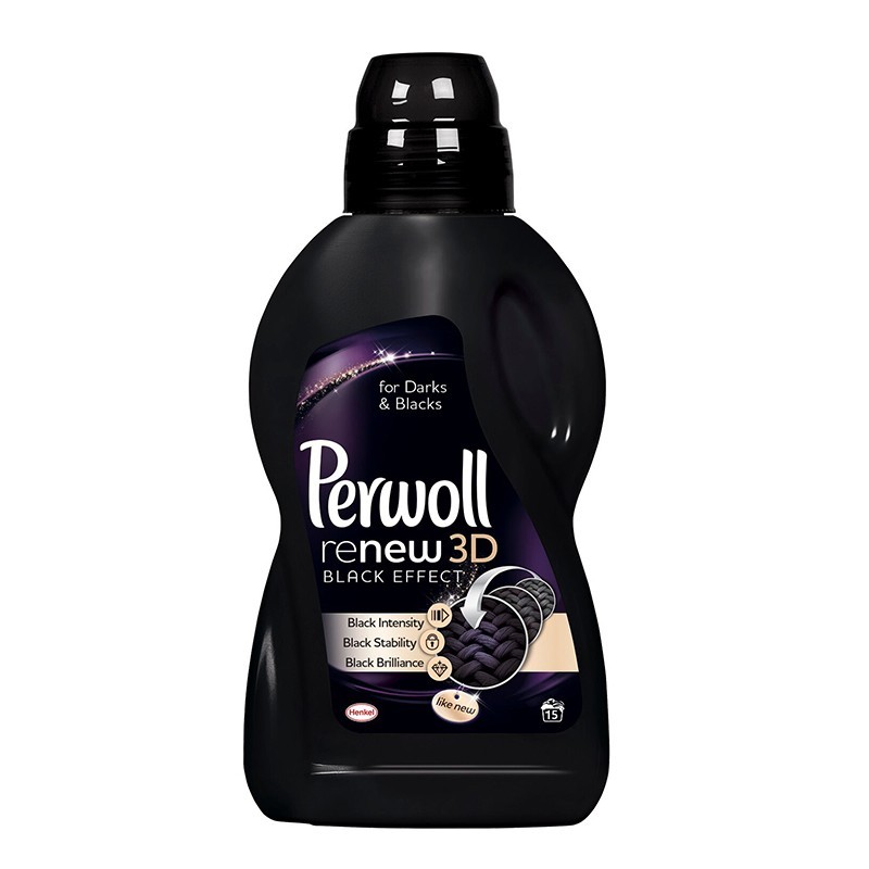 Detergent Lichid Perwoll Renew Black, 15 Spalari, 900 ml