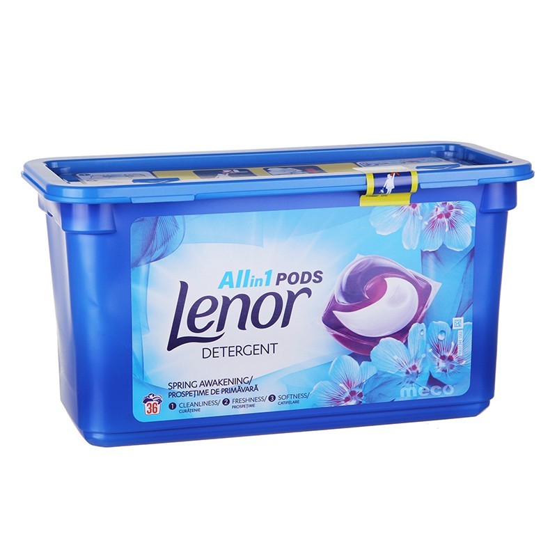 Detergent Capsule Lenor Regular Spring Awakening, 36 Spalari