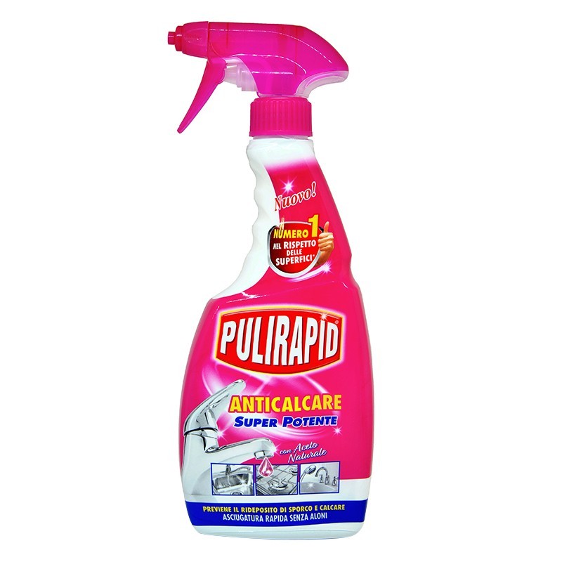 Solutie Anticalcar Spray Pulirapid cu Otet 500 ml