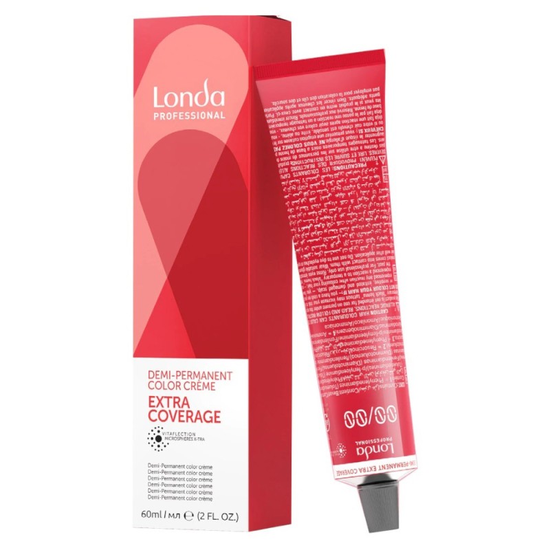 Vopsea de Par Demi Permanenta Londa Professional Londacolor Extra Coverage, 5/07 Blond Inchis, 60 ml