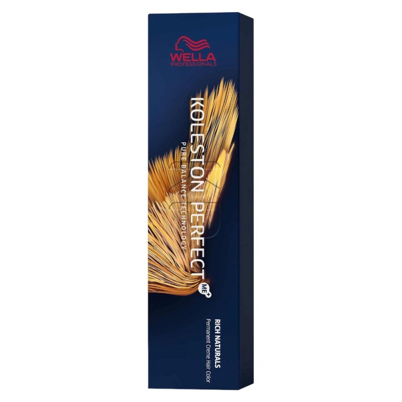 Vopsea de Par Permanenta Wella Professionals Koleston Perfect Rich Naturals, 7/38 Blond Mediu Auriu Albastrui, 60 ml