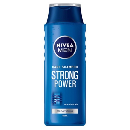 Sampon Nivea Men Strong Power, pentru Toate Tipurile de Par, 400 ml...