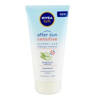 Crema-Gel dupa Plaja Nivea Sun After Sun Sensitive, cu Aloe Vera, 175 ml