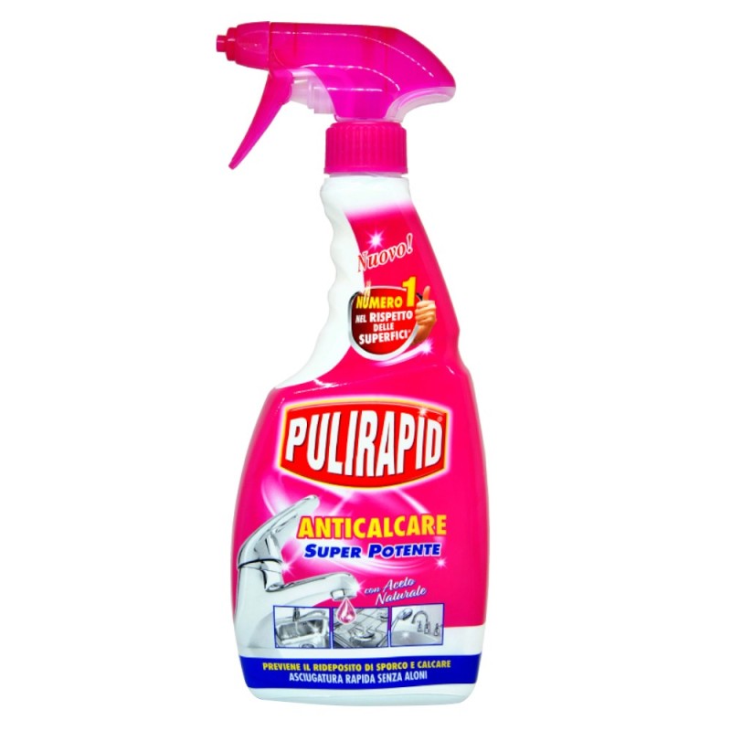 Solutie Anticalcar cu Otet Pulirapid Spray 500 ml
