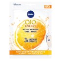 Masca Servetel Q10 Energy, cu Vitamina C