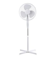 Ventilator cu Picior Well Chilly, 40 cm, 45 W, 3 Viteze, Oscilatie Stanga Dreapta, Alb