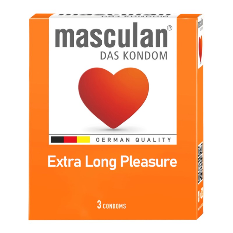 Prezervative Masculan Extralong Pleasure 3 Bucati