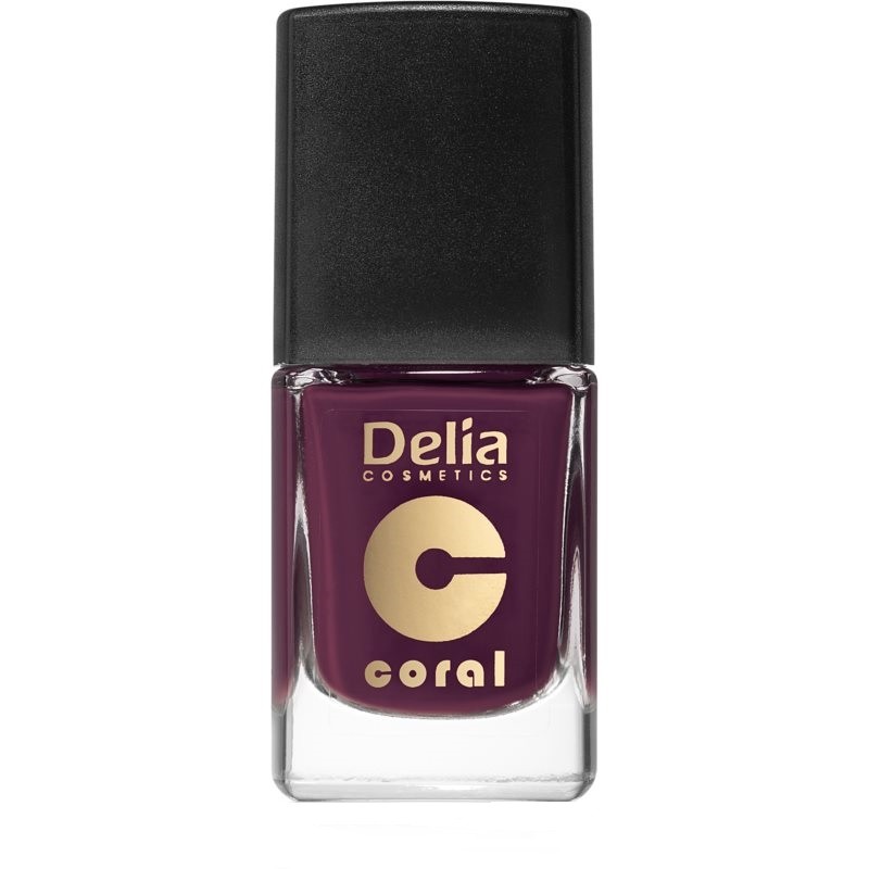 Lac Unghii Coral 525 Get Lucky, Delia Cosmetics, 11 ml