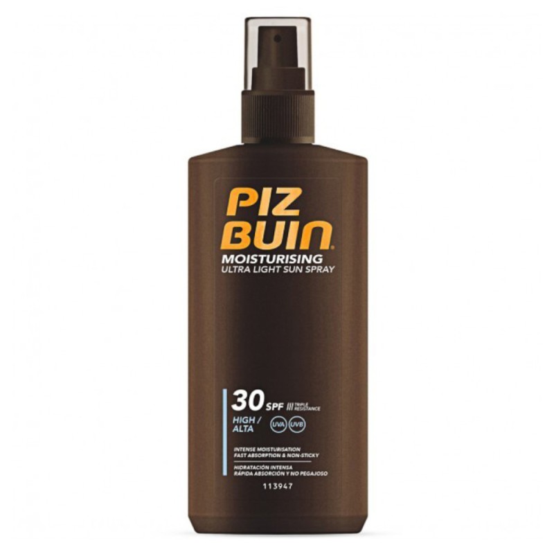Spray pentru Protectie Solara Piz Buin Ultra Light Spray SPF 30, 200 ml