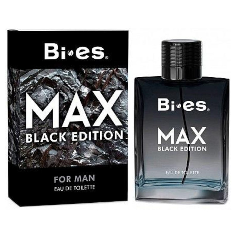 Apa de Toaleta Bi-es Max Black Edition, pentru Barbati, 100 ml