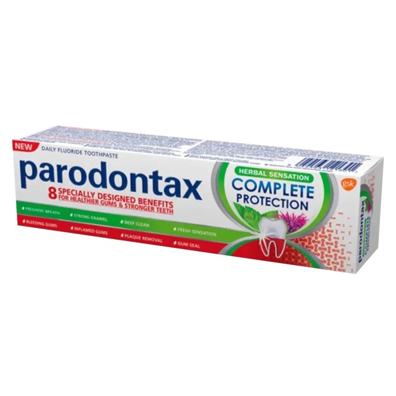 Pasta de Dinti Paradontax Complete Protection Herbal Sensation, 75 ml