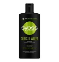 Sampon Syoss Curls & Waves, pentru Par Carliontat / Ondulat, 440 ml