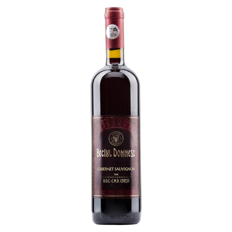 Vin Beciul Domnesc Cabernet Sauvignon, Rosu Sec 0.75 l