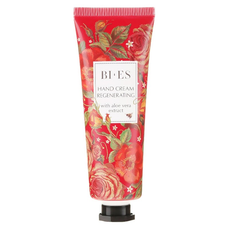Crema de Maini Regeneranta Bi-Es Blossom Roses, cu Extract de Aloe Vera, 50 ml