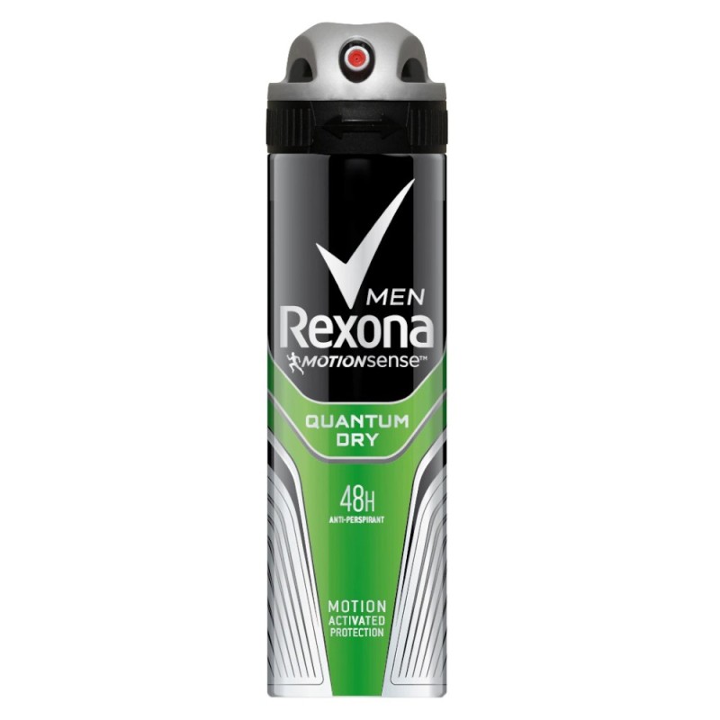 Deodorant Spray Rexona Men Quantum Dry, 150 ml