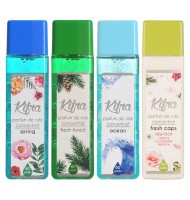 Pachet Parfum Rufe Kifra Spring, Fresh Forest, Ocean si Fresh Caps, 4 x 200 ml, 4 x 80 Spalari